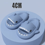 Slippers Indoor Outdoor Funny Shark Cartoon