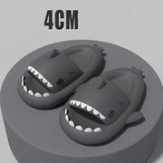 Slippers Indoor Outdoor Funny Shark Cartoon
