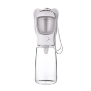 2 In 1 Dog Water Bottle, Leak Proof Portable Pet Water Bottle With Food Container, Outdoor Portable Water Dispenser For Dog, Puppy Supply For Walking, Hiking, Camping, Travel