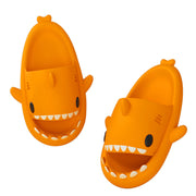 Slippers Indoor Outdoor Funny Shark Cartoon