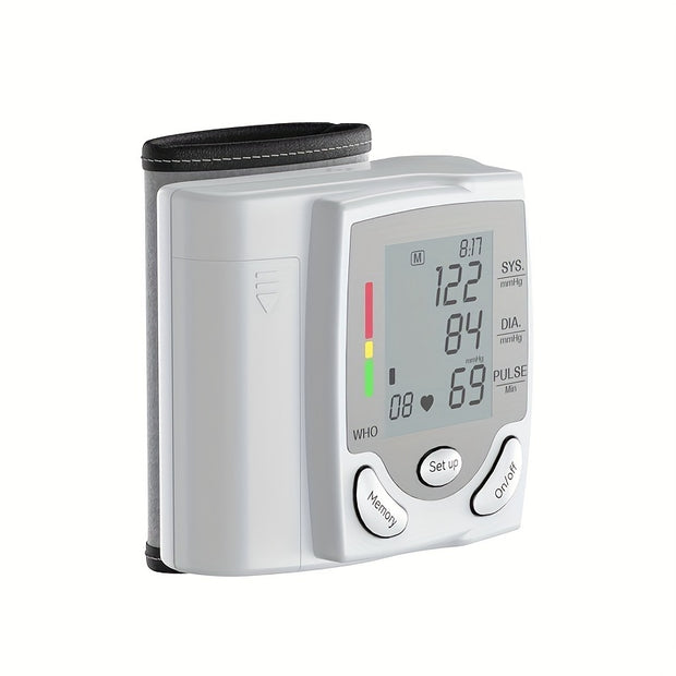 Wrist Electronic Blood Pressure Monitor, BP Sphygmomanometer