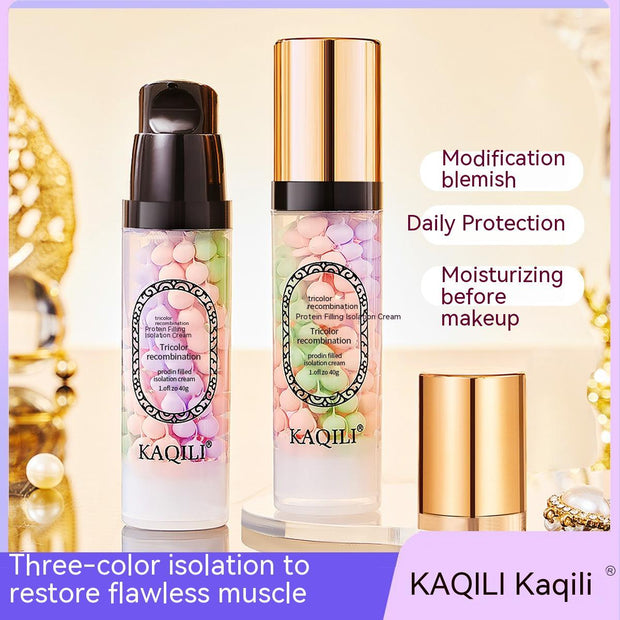 Rainbow Tricolor Makeup Base
